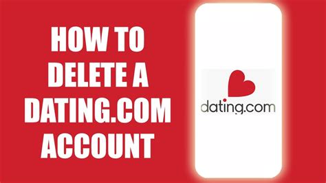 delete account dating sites